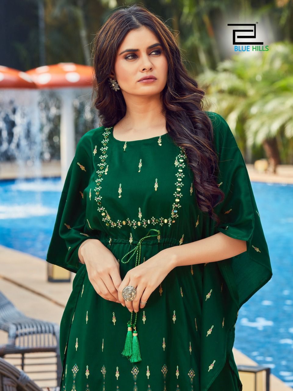 Blue Hills Stare 3 Designer Party Wear Fancy Kaftan Style Kurti Collection